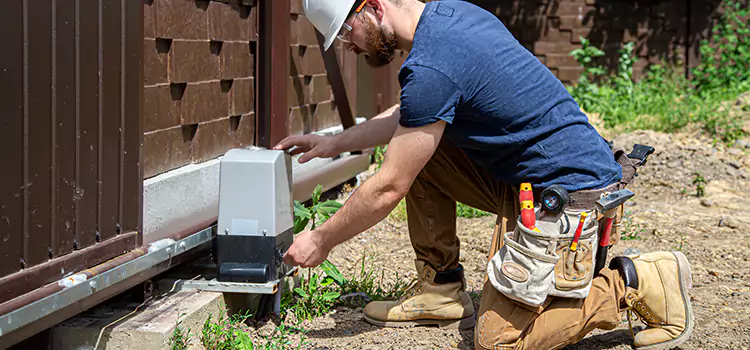 Electric Driveway Gate Installation Fort Worth